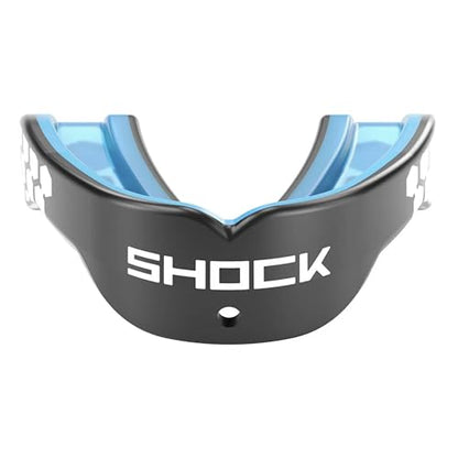 Shock Doctor Gel Max Power 카본 컨버터블 마우스 가드 - color: 탄소., size: 성인