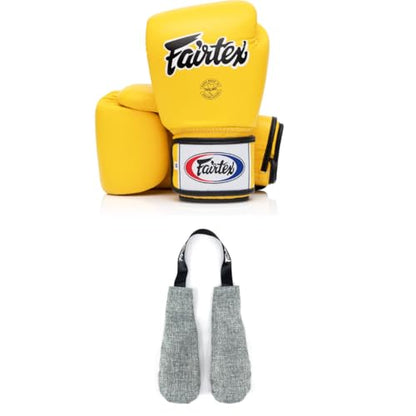 Fairtex BGV1 Boxing Gloves with Deodorizer Inserts | Shock Absorbent Gloves + Odor & Moisture Absorber for Boxing, MMA, Muay Thai | Perfect Bundle for Clean & Durable Gear