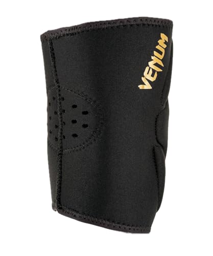 Venum Kontact Gel Knee Pad - Black/Gold - M