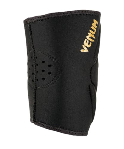 Venum Kontact Gel Knee Pad - Black/Gold - M