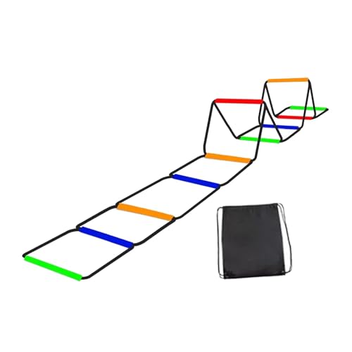 Agility Ladder Agility Training Equipment, Fitness Feet Training, 10 Grids with Bag
