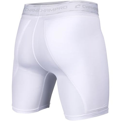 Champro Men's Take-Out Sliding Short - color: White, size: Small