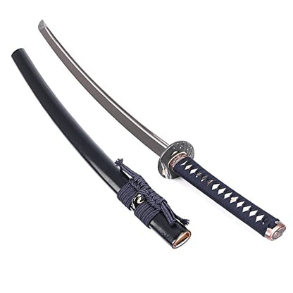 siwode Katana Handmade Full Tang Sharp, Alloy Tsuba Japanese Samurai Sword High Carbon Steel 1060,T10 1095, 40-Inch - color: Eagle