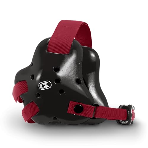 Cliff Keen Fusion Wrestling Headgear - color: Black / Cardinal