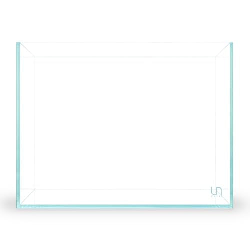 UNS Ultra Clear Rimless Tank - 25.6GAL | 97.2L - 23.62x14.17x17.71 | 60x36x45 CM, 6mm Glass Thickness, Leveling Mat Included - Low Iron, High Clarity Fish Tank w/ 45° Mitered Edge - [60T] - size: [60T] - 25.6 Gal - 23.62 x 14.17 x 17.71 in