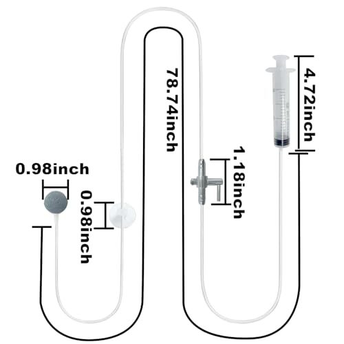 Drip Acclimation Kit for Shrimp and Fish, Slow Drip Aquarium | Adjustable 1-2 drops/sec reduces stress and osmotic shock for cherry shrimp, neocaridina, caridina, saltwater and freshwater - size: 1 SET