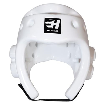 Taekwondo Sparring Head Guard, Competition Protection Headgear for Taekwondo, Karate and Martial Arts - color: white, size: X-Large