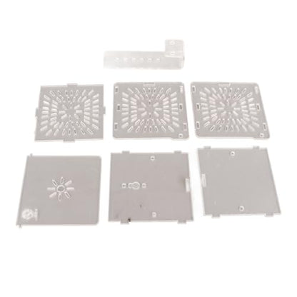 FILFEEL Premium Acrylic Fish Isolation Box, Transparent Design for Breeding and Observing, Easy to Install with Hook and Sucker, Sturdy and Impact Proof, Double Fixation to Prevent - size: 10CM*10CM*10CM
