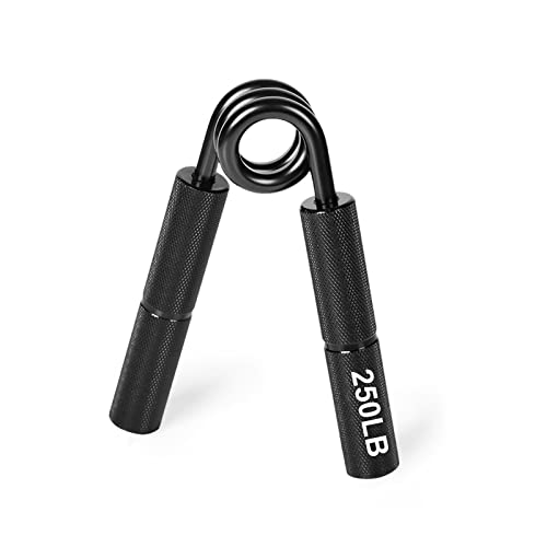 Adjustable Grip Strengthener for Enhanced Hand and Arm Training - Maximize Your Strength - color: Black 250lb