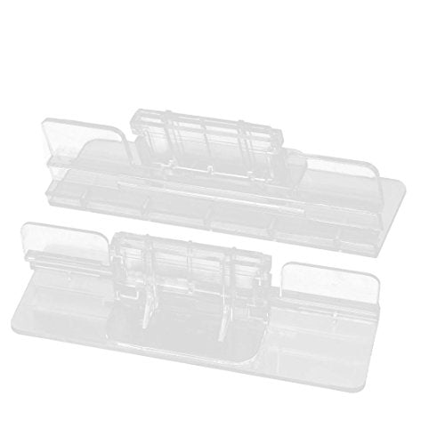 Ruilogod Plastic Aquarium Tank Glass Cover Clip Support Holder 4-12mm 2pcs (id: 0fb b23 dc6 235 b19
