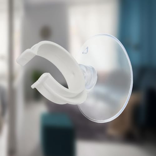 uxcell 20Pcs Aquarium Suction Cup Clips, 28mm Airline Tube Holders Clamps Cup Holder Sucker Tube Sucker for ID Airline Tubing Fish Tank, Clear - size: 28mm