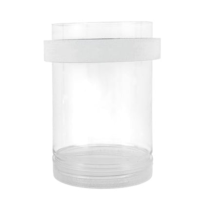 Suspensions Breeder Box, Floating Mesh Isolation Fish Tank Separator Set, Ideal for Aquatic Pets, Small, White, 1 Set