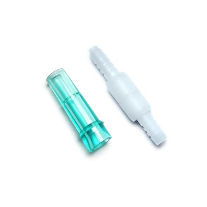 Oxygen Tubing Swivel Connectors 10-Pack, Seamless Swivel Connections for Cannula or Tube, 360-Degree Rotation, Standard Size - Male/Female
