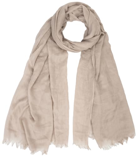 Mealah Womens Shawl Scarf - Lightweight Wrap Scarves Shawl Solid Color Sunscreen Scarve for Spring Summer Season Travel - color: Khaki