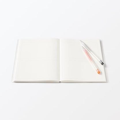 Mujin Ryohin Dateless Schedule Notebook Monthly/Daily A5・Monthly 12 Months・Daily 366 Days 84925320 - size: A5