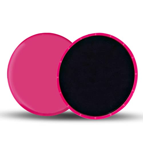 2 Packs of Gliding Discs Core Sliders Ab, Back, Hip, and Leg Exercise Gear for Gym, Home, Yoga, Pilates | Strengthen Abdominals, Burn Fat, Improve Balance