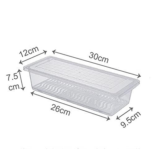 Bento Boxes Food Storage Containers with Removable Drain Plate, for Family, Tray to Keep Fruits, Vegetables, Meat, Fish Etc. Out of The Drippings(Black) - size: Black