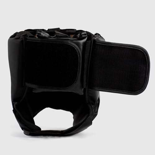 Everlast Elite 2 Headgear Black/Gold Training Sparring Protection (L/XL)