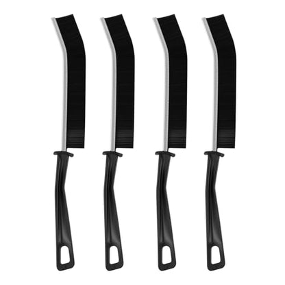 4 Pcs Hard Bristle Crevice Cleaning Brush Set, Crevice Gap Cleaning Brushes Tools, Grout Cleaner Brush for Household Bathroom Kitchen Sink Toilet Window Track Groove Gap Cleaner Tools