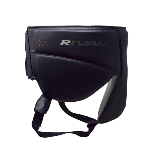 RIVAL Boxing RNFL10 360 Groin Protector with Intelli-Shock D3O Foam, Intelligently Adapts to The Intensity of Any Hit - color: Black, size: Medium