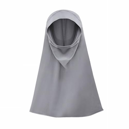 Abaya for Toddler Baby Girls Muslim Prayer Clothes with Hijab Kids Maxi Dress Middle East Dubai Islamic Clothing - color: Black, size: 7-8 Years