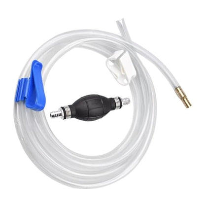 Manual Suction Hose Set for Car and Aquarium Water Transfer, Sturdy Siphon Pump with Guide Oil Tube and Water Suction Hose Kit