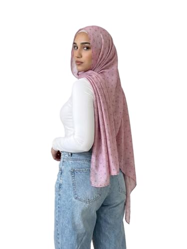 Stylish Premium Modal Viscose Hijabs for Women - color: Anime Pink