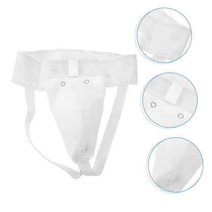 Breathable Groin Protector Guard Comfortable Crotch Guard for Boxing Taekwondo Karate Wear-Resistant Moisture-Wicking for Outdoor Sports Fitness Activities