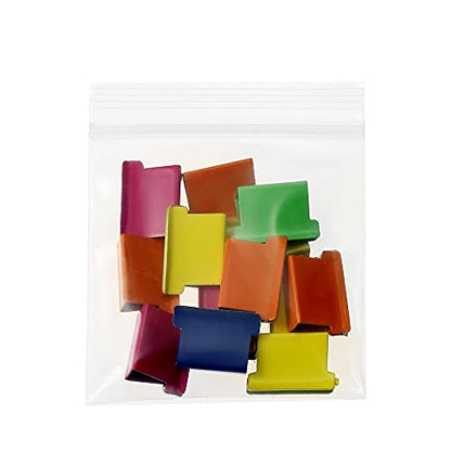 5Mil 3"x3" 100Pcs Small Plastic Bags Resealable Zip Seal Lock Poly Baggies | Macoota Thick Mini Clear Reclosable Zipper Bags for Jewelry,Pills,Earring,Coins.Easy To Pack Diy Materials or Products - size: 3x3inch