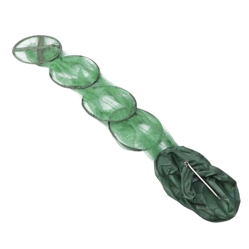 Yardwe Collapsible Fishing Net Lightweight Mesh Tuck Net for Fish Shrimp Use Fishing Tool for Lakes Rivers Sea - size: 200.00X25.00X25.00CM