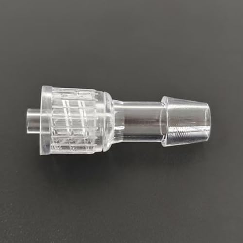 Moveable Male Luer Lock Connector × Hose Barbed Adapter for Laboratory Biochemical Analytical Instruments Food Machinery 50PC/PK (for 1/4'' Hose ID, PC) - size: for 1/4'' Hose ID, PC