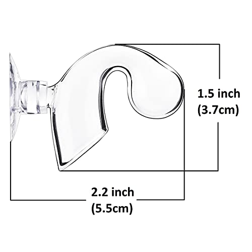 Glass Nano CO2 Drop Checker with Solution for Planted Aquarium System - CO2 Concentration Monitor Set (Nano Drop Checker with Solution)