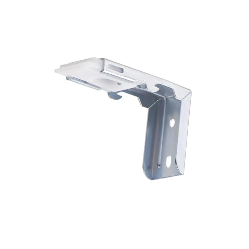 Zebra Shades Metal Blinds Mounting Bracket - Heavy Duty Support for 1-1/2"(38mm) Zebra Shades and Blinds- 4 Pack(No Screws Included)