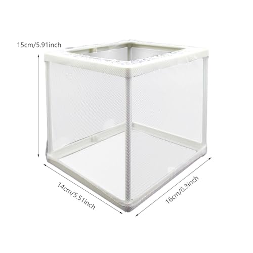 2X Aquarium Net Breeding Net Hatching Mesh Aquarium Box Feeding Container Clown