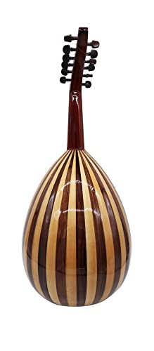 Quality Professional Arabian Oud With Soft Carry Case (Walnut - Linden)