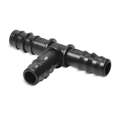 1/2 Inch PVC Barbed Tee Fitting - Insert for Tubing Hose Water Line - SCH 40 Tee for 1/2 PVC - size: Gray 1/2 PVC Tee