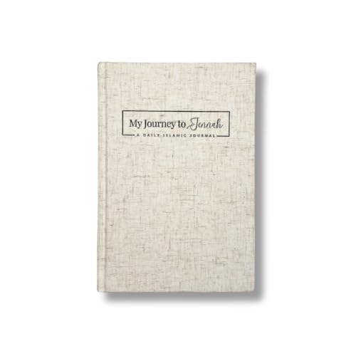My Journey to Jennah: 5-Minute Guided Islamic Gratitude & Manifestation Journal - Undated Self-Care Book with Daily Dua, Dhikr, Quran Verses, 99 Names of Allah, and Hadith - Cultivate Positivity & Mindfulness | Muslim Gifts