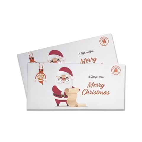 Christmas Cash Money Envelopes, "A Gift for You." 10, 20, or 50 Pack. Holds Cash, Checks or Gift Cards | Pack of 10