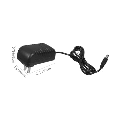 UPKOCH Led Power Adapter 12V 1A Ac to Dc Switching Power Supply for Aquarium Fish Tank Light with Us Plug Compact 2.75X1.57X0.78In Replacement Cord for Aquarium Led Lighting