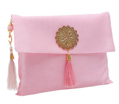 Prien Muslim Prayer Rug with Tasbih and Portable Bag, Muslim Gift for Women Men, Mubarak Islamic Box, Soft Mat Islam Gifts Set, Turkish Sajadah for Ramadan, Eid, Hajj, Travel, Pray (Pink) - color: Pink