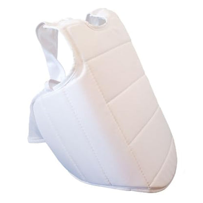 Karate Chest Protector, MMA Combat Training Boxing Taekwondo Abdomen Protective Sparring Gear Muay Thai Kickboxing - color: White, size: Small
