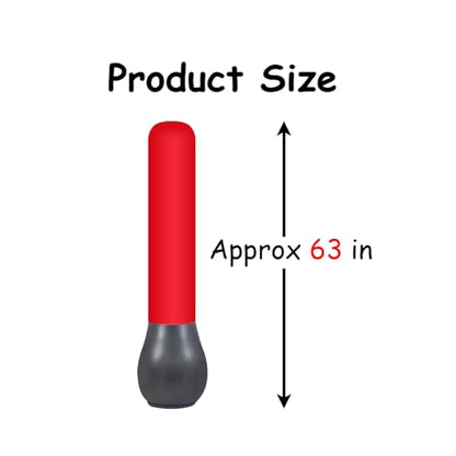 TNZMART 5 FT Inflatable Football Training Dummy and Boxing Dummy Self Righting Tackling Mannequin for Soccer Free Kick Wall Basketball Defender Reusable Practice Equipment