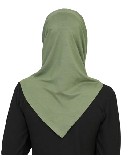 Prien Chic Ready To Wear Hijab For Women, Muslim Long Turban Undercap Set, Instant Scarf, Prayer Clothes For Girls, Abaya - color: Khaki