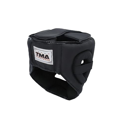 TMA Best Head Guard, a Complete Package for MMA and Kickboxing Trainees, Muay Thai Boxing Safety Head Guard for Men,Women - size: Small-Medium