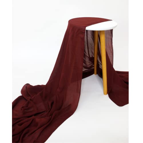 Modal Hijab for Women | Headscarf - color: Crimson Modal - Plain Hijab