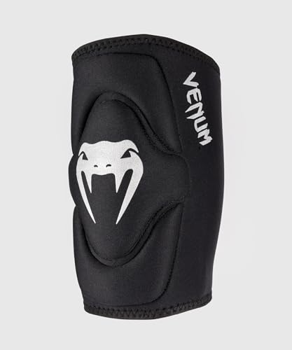 Venum Gel Kontact Knee Pads - Black/Silver - X-Large