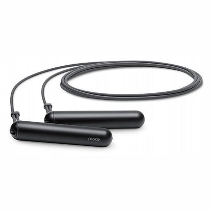 Tangram Smart Rope Rookie – Smart Jump Rope with Counter & App, Bluetooth Fitness Tracker, Adjustable Jump Rope for Weight Loss, Cardio, HIIT & Home Workouts - color: Black/Orange
