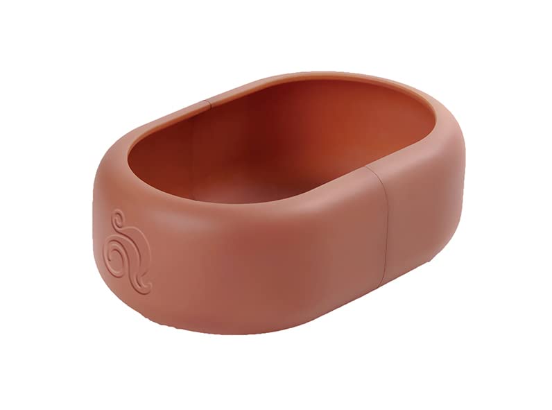 Komodo Smart Dish | Deters Non-Jumping Live Food from Escaping | Accommadates Many Sizes of Lizards and Aquatic Pets - size: No Size