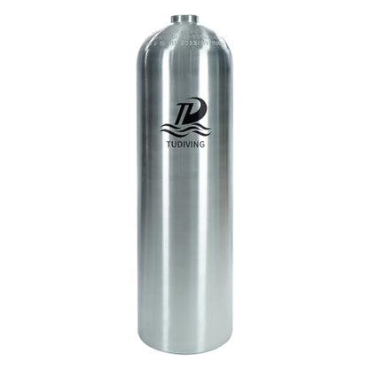 TUDIVING-11.1L Scuba Tank | 80 cu. ft Aluminum Tank | 4500psi Diving Cylinders | Air Tank | Snorkeling Gear for Adults-NO DOT (11.1L diving tank) - color: 11.1l Diving Tank