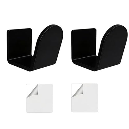 2pcs / 4pcs Transparency Tennis Glove Wall Mount Display Rack Easy to Installation Boxing Gear Storage Stand Living Room Deck - color: D